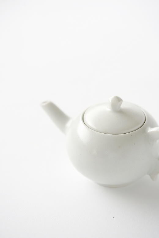 田中茂雄30白瓷｜丸茶壺 商品图1