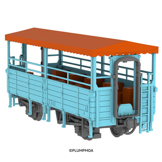 【GSC预售定金】开放式观光列车（蓝色） 手办模玩 商品图2