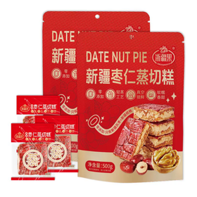 500g浙疆果枣仁蒸切糕