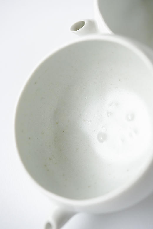 田中茂雄16｜17 白瓷｜平片口 商品图5
