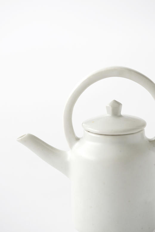 田中茂雄29白瓷｜上手縦茶壺 商品图2