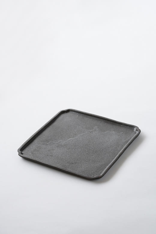 田中茂雄41甕器｜小盤角皿 商品图0