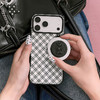 【波点梦境】灰白菱格 POPCASE手机壳 MagSafe Popcase磁吸款 格纹 iPhone17/16/15/14/13 商品缩略图1