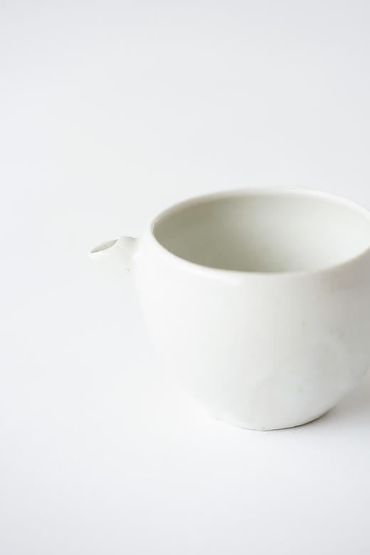 田中茂雄13白瓷｜縦片口 商品图2