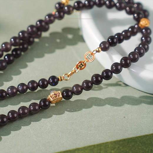 「黛雨池」烟紫手串 商品图5