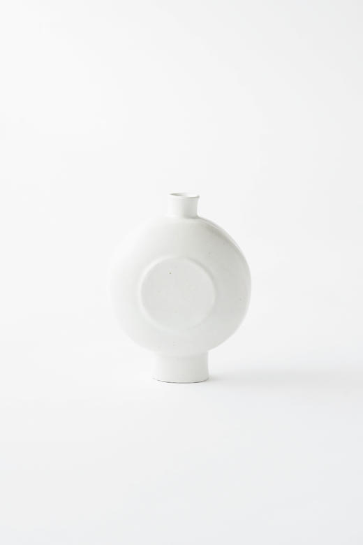 田中茂雄21白瓷｜俵壺 商品图0