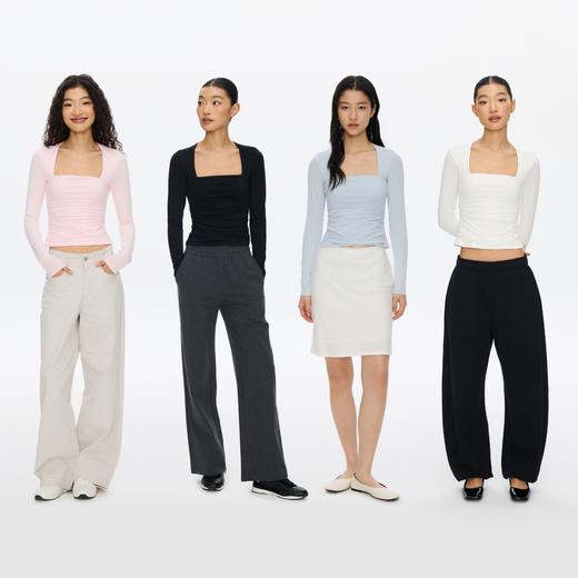 Oneup抹胸坎肩假两件长袖 商品图4