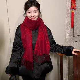 【不退不换】【现货】良木礼羊毛围巾（1604）