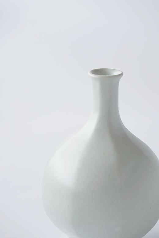 田中茂雄50白瓷｜面取瓶 商品图2