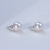 【女神节首选】经典淡水珍珠耳钉 12-13mm 极强光正圆 诸暨直发 一物一证 假一赔十 下单即送珍珠粉！ 商品缩略图4