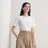 EITIE爱特爱时尚舒适简约印花宽松T恤短袖上衣2026夏季新款8502201 商品缩略图3