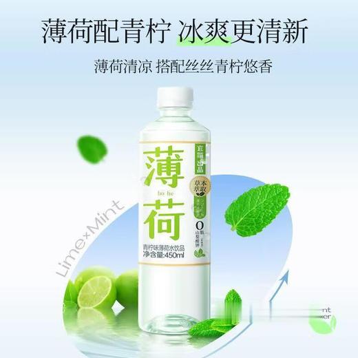 宜简青柠味薄荷水饮品450ml/瓶 商品图0