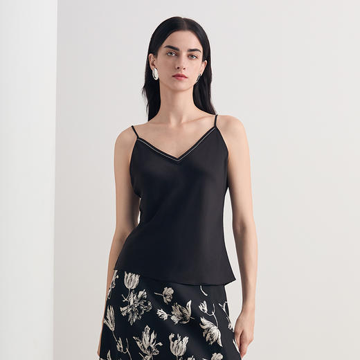 【醋纤基础款纯色吊带】EITIE爱特爱2026夏季舒适亲肤百搭显瘦8613301 商品图7