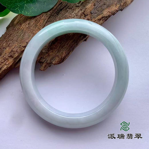 派瑞翡翠 翡翠手镯 糯种 绿色 商品图1