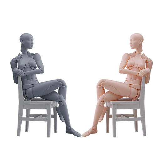 【GSC预售定金】西村式素描人偶 OLIVE 灰色/肉色 手办模玩 商品图4