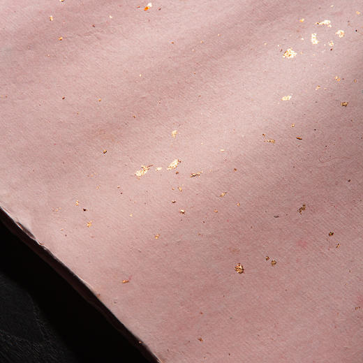 70-80年代十竹斋制四尺洒金笺（粉色，一卷25张） 商品图11