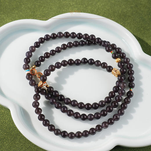 「黛雨池」烟紫手串 商品图2