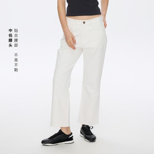 Oneup竹节牛仔九分裤 商品图1