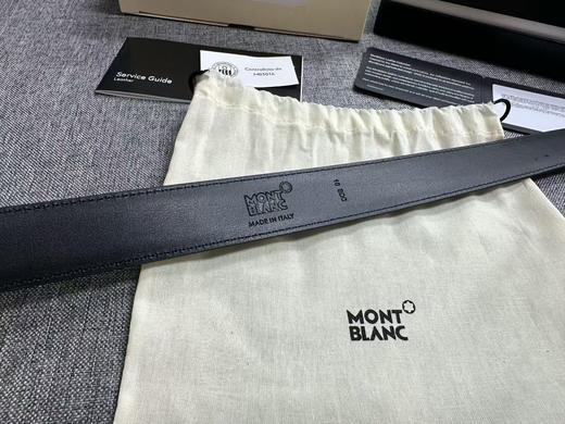 万宝龙Montblanc男士商务多功能腰带，牛皮自动滑扣腰带 商品图3