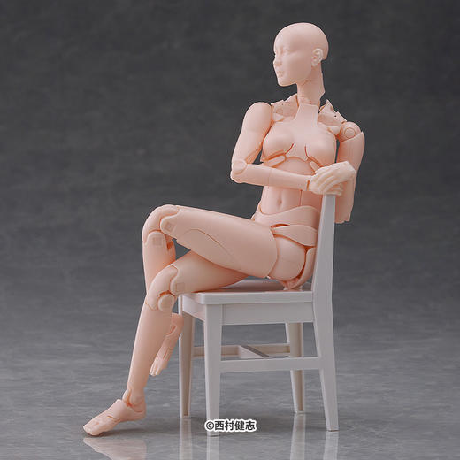 【GSC预售定金】西村式素描人偶 OLIVE 灰色/肉色 手办模玩 商品图1