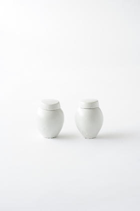 田中茂雄19白瓷｜茶入