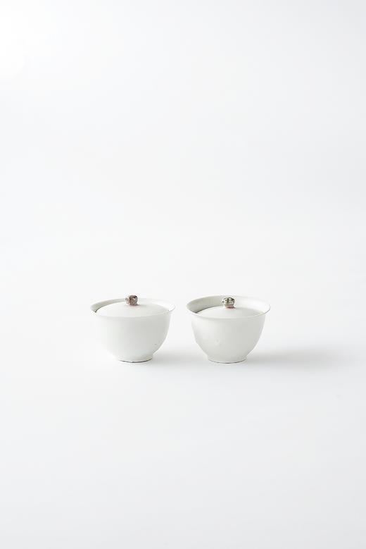 田中茂雄27白瓷｜蓋碗 商品图1