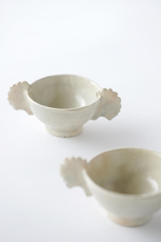 田中茂雄46粉引｜耳盃 商品图1