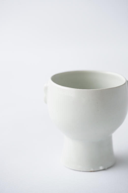 田中茂雄25｜26 白瓷｜双耳杯 商品图1