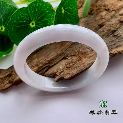 派瑞翡翠 翡翠手镯 糯种 绿色 商品图0