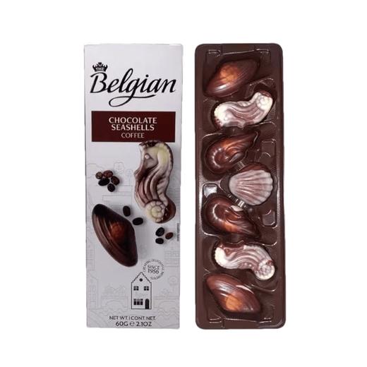 比利时咖啡味贝壳型巧克力60g 商品图0
