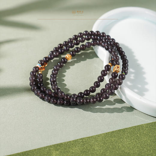 「黛雨池」烟紫手串 商品图3