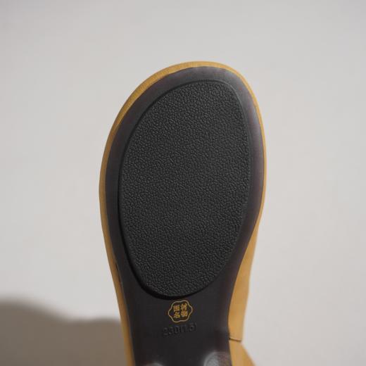 【牛皮革】西村名物2026年春季新款舒适平底软底软面浅口单鞋妈妈鞋T26AM18041 商品图8