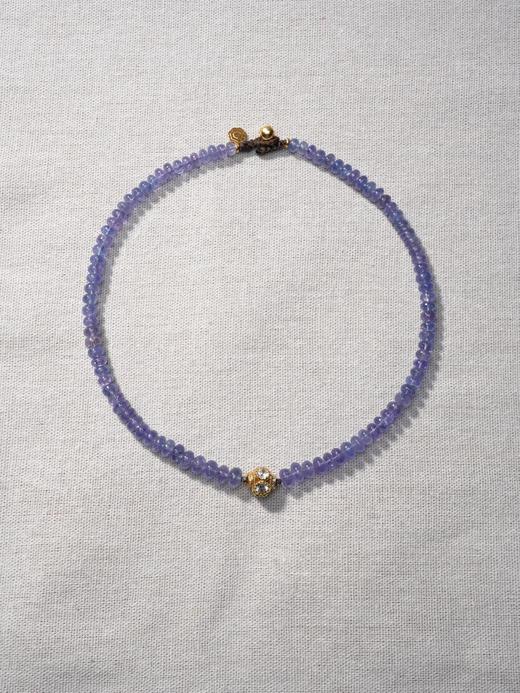 北京仓｜Bohemian Rhapsodie-MINERVA-坦桑石 黄铁矿 串珠 项链［法国设计师］ 商品图0