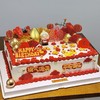 【长方形祝寿蛋糕】 商品缩略图0
