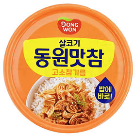 同源金枪鱼芝麻油拌饭90g동원 맛참참치참기름 밥에바로