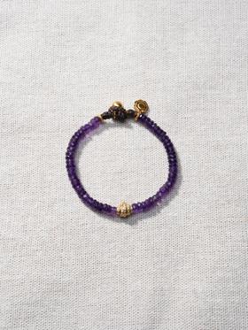 北京仓｜Bohemian Rhapsodie-DUSTY-紫水晶 锆石 手链［法国设计师］