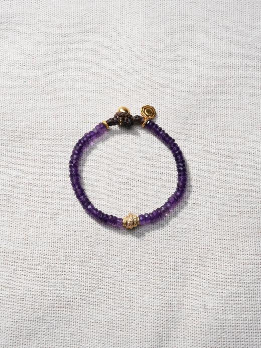 北京仓｜Bohemian Rhapsodie-DUSTY-紫水晶 锆石 手链［法国设计师］ 商品图0