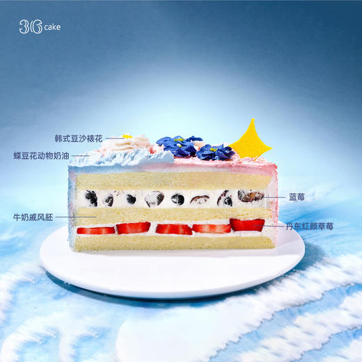 摩羯座·海上生花 ∙ 莓果韩式裱花蛋糕，可选1.5/2.5/3.5磅-冰淇淋口味仅限深圳广州佛山可选 商品图4