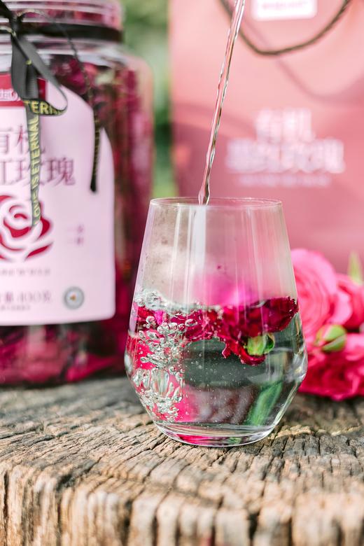 有机墨红玫瑰100g/罐 商品图4