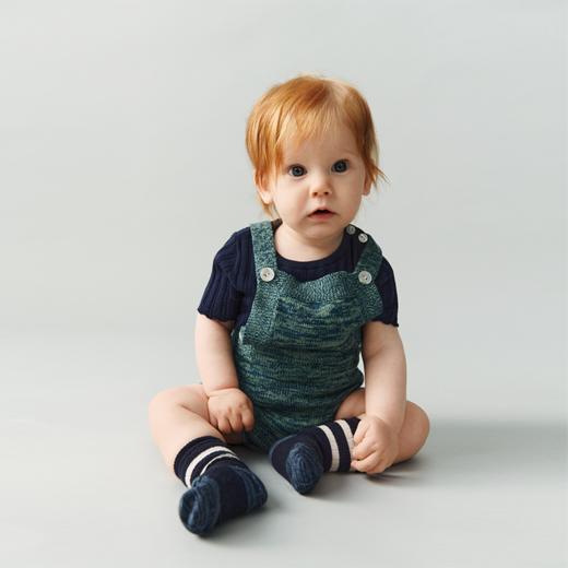 FUB 26SS新品 宝宝儿童春夏有机绵连体衣爬服背带短裤 商品图3