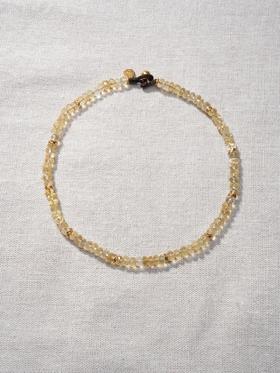 北京仓｜Bohemian Rhapsodie-VANESSA-黄水晶 串珠 项链［法国设计师］