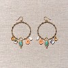 北京仓｜Chan Luu-CHIARA -多色吊坠环状耳环［美国设计师］ 商品缩略图1