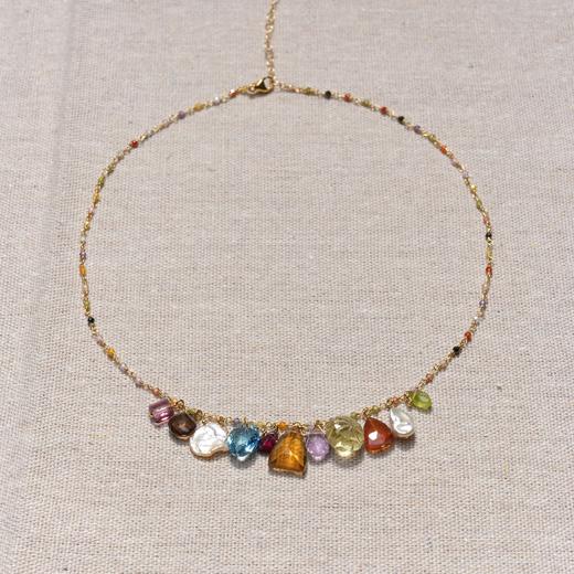 北京仓｜Chan Luu-MELODY-石英 水晶 紫水晶 橄榄石 淡水珍珠 项链［美国设计师］ 商品图3