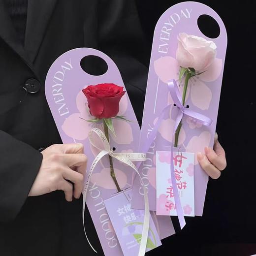 单支花礼（郁金香/玫瑰）10份起购 商品图1