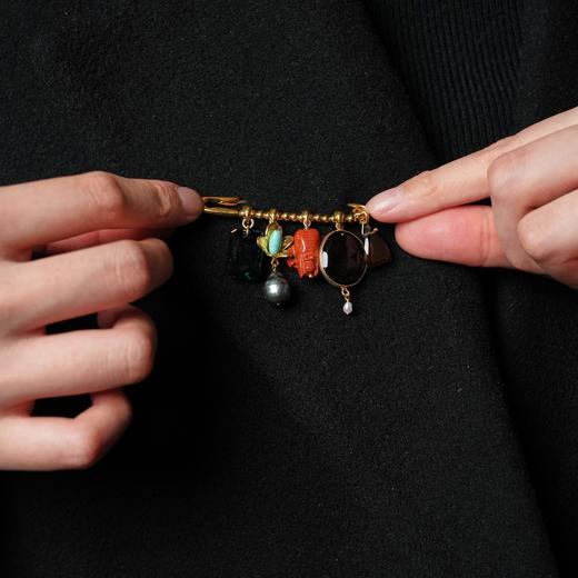 北京仓｜Chan Luu-Elephant-大象 胸针［美国设计师］ 商品图2