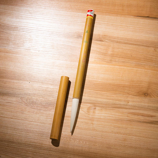 70-80年代火炬牌“三号盖峰”长锋羊毫老毛笔（一支） 商品图3