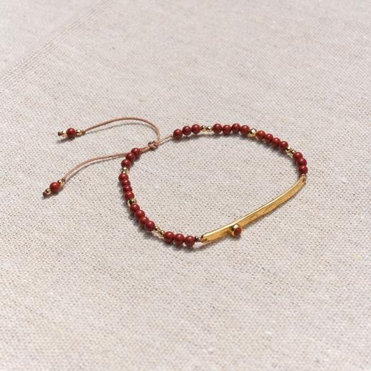 北京仓｜Chan Luu-Delilah-红碧玉 串珠 手链［美国设计师］ 商品图2