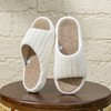 【多样屋专柜】多样屋轻便春夏拖鞋亚麻拖/月光白/36/37 商品缩略图5