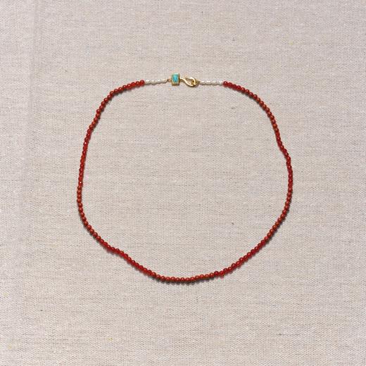 北京仓｜Chan Luu-Santos-红玉髓 串珠 项链［美国设计师］ 商品图4
