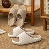 【多样屋专柜】多样屋轻便春夏拖鞋亚麻拖/月光白/36/37 商品缩略图2